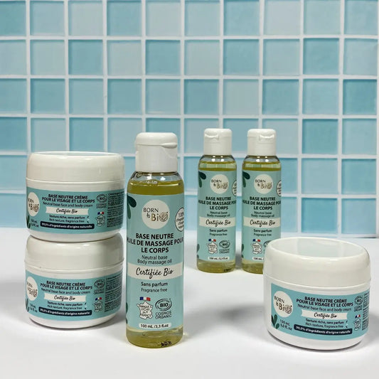 Crème visage et corps base neutre Certifiée Bio Born to Bio