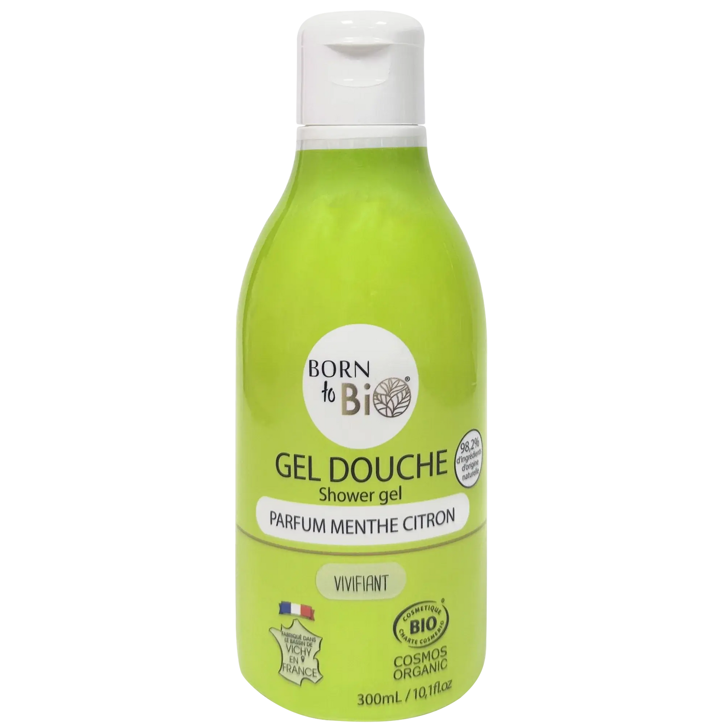 Gel Douche Menthe Citron - Certifié Bio Born to Bio