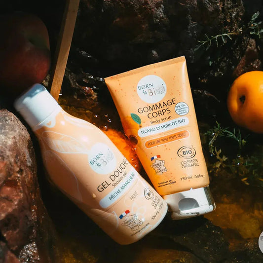 Gommage Corps Noyau d'Abricot - Certifié Bio Born to Bio