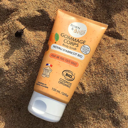 Gommage Corps Noyau d'Abricot - Certifié Bio Born to Bio