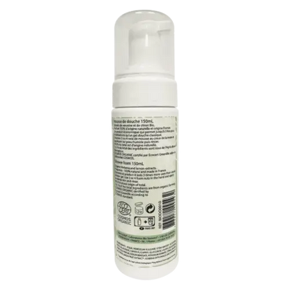 Mousse de Douche Verveine Citron - Certifiée Bio Born to Bio