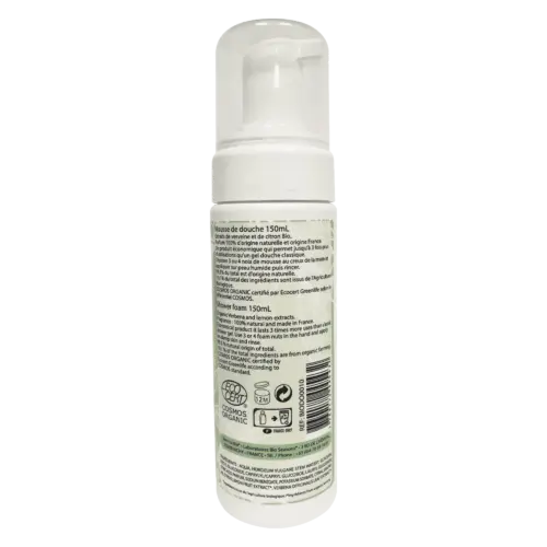 Mousse de Douche Verveine Citron - Certifiée Bio Born to Bio