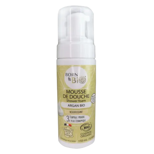 Argan Shower Foam - Certified organic Born to Bio