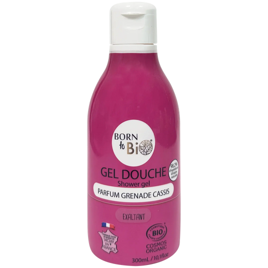 Certified Organic Pomegranate and Blackcurrant Shower Gel Born to Bio
