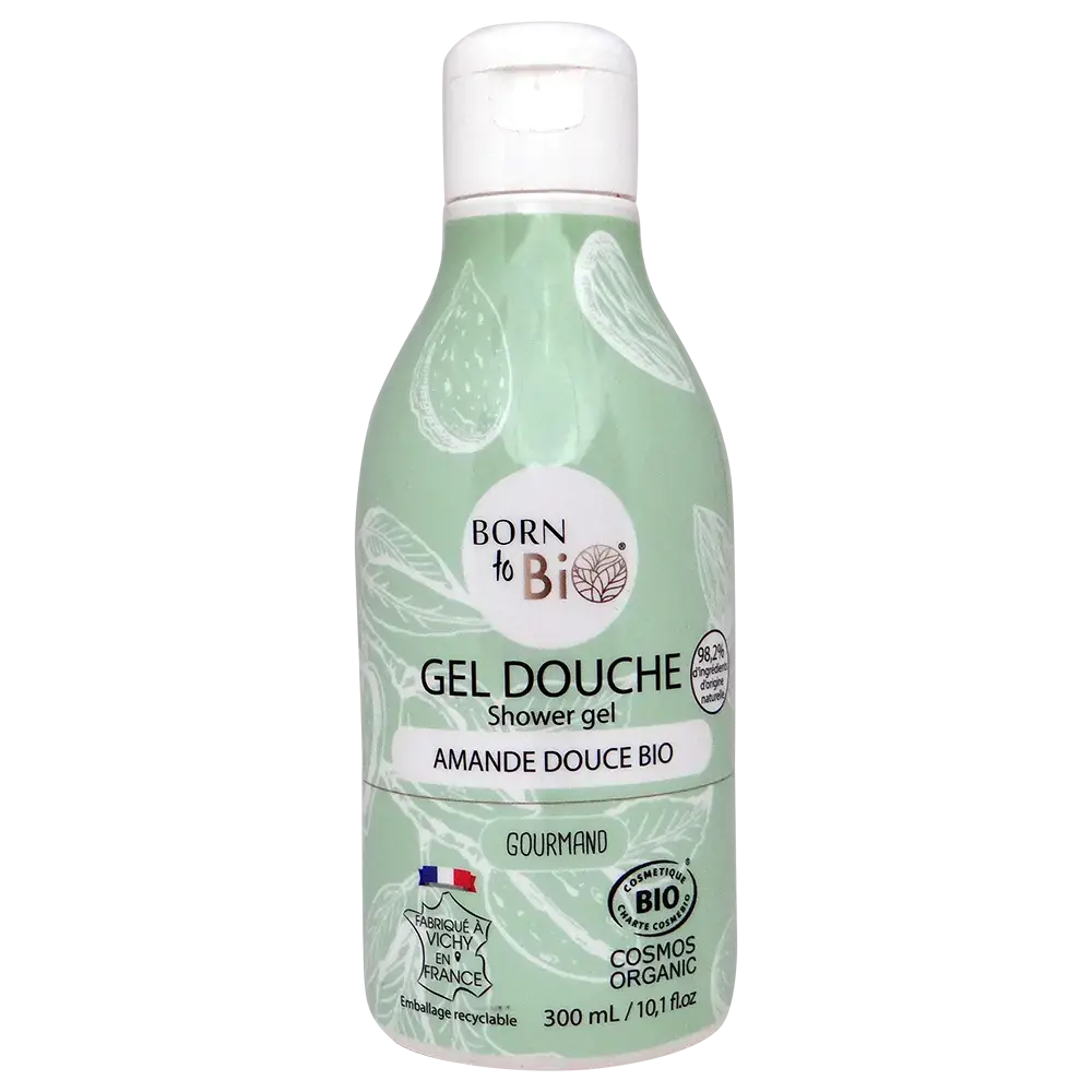 Sweet Almond Shower Gel - Certified organic Born to Bio