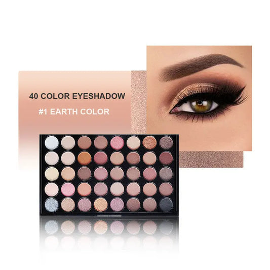 Natural Earth Toned Pearl Makeup Palette Cashymart
