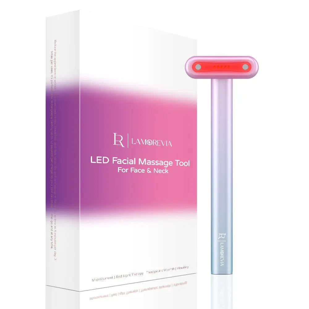 Rotatable EMS Facial and Neck Massager Cashymart
