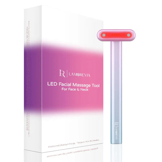 Rotatable EMS Facial and Neck Massager Cashymart