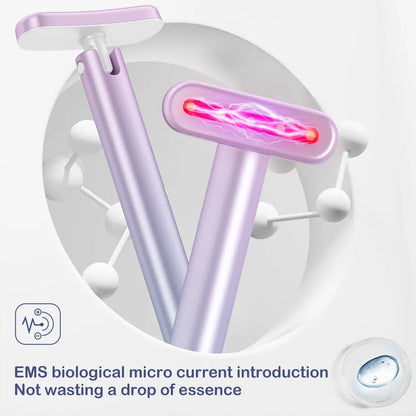 Rotatable EMS Facial and Neck Massager Cashymart