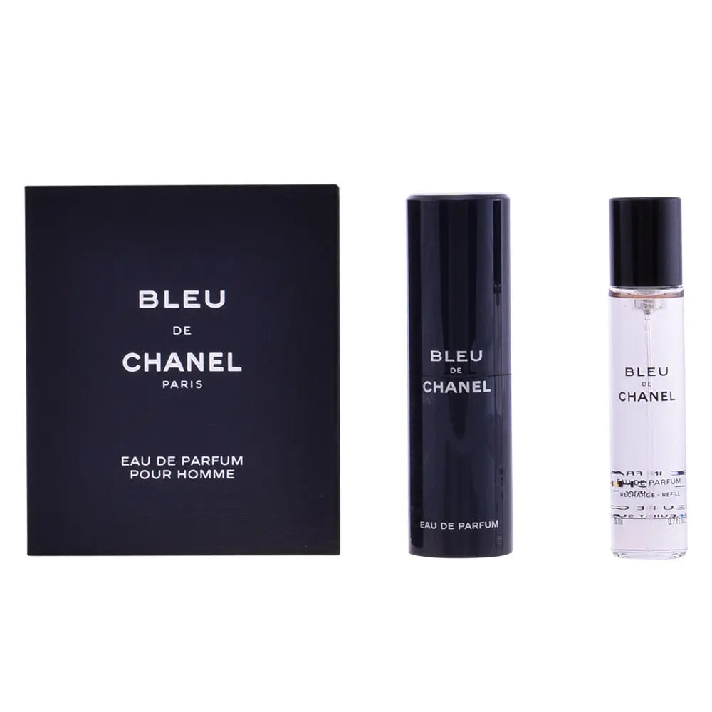 BLEU eau de parfum refillable travel spray 3 x 20 ml Chanel