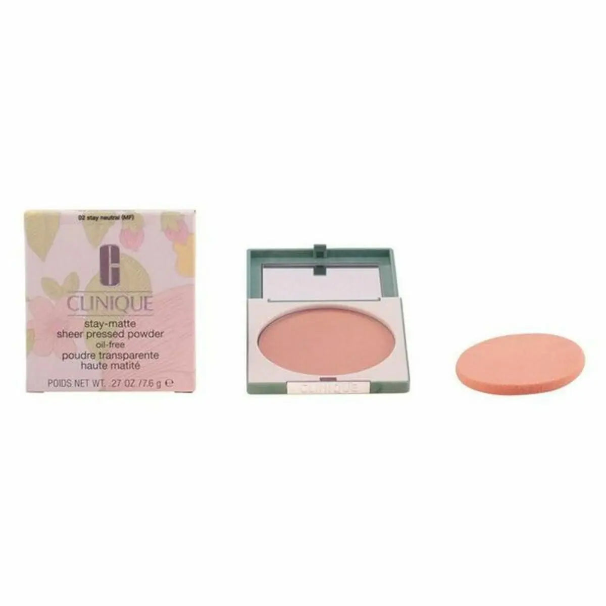 Compact Powders Clinique Stay Beige Stay-Matte Sheer Pressed Powder 7,6 g Beige 3-2