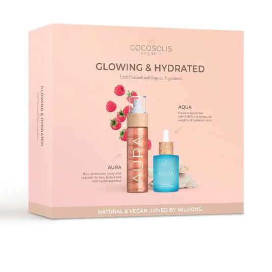 GLOWING &amp; HYDRATED CASE 2 pcs Cocosolis