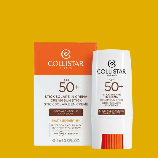 Facial Sun Cream Collistar PERFECT TANNING Spf 50 Spf 50+ 9 ml Anti-stain Collistar