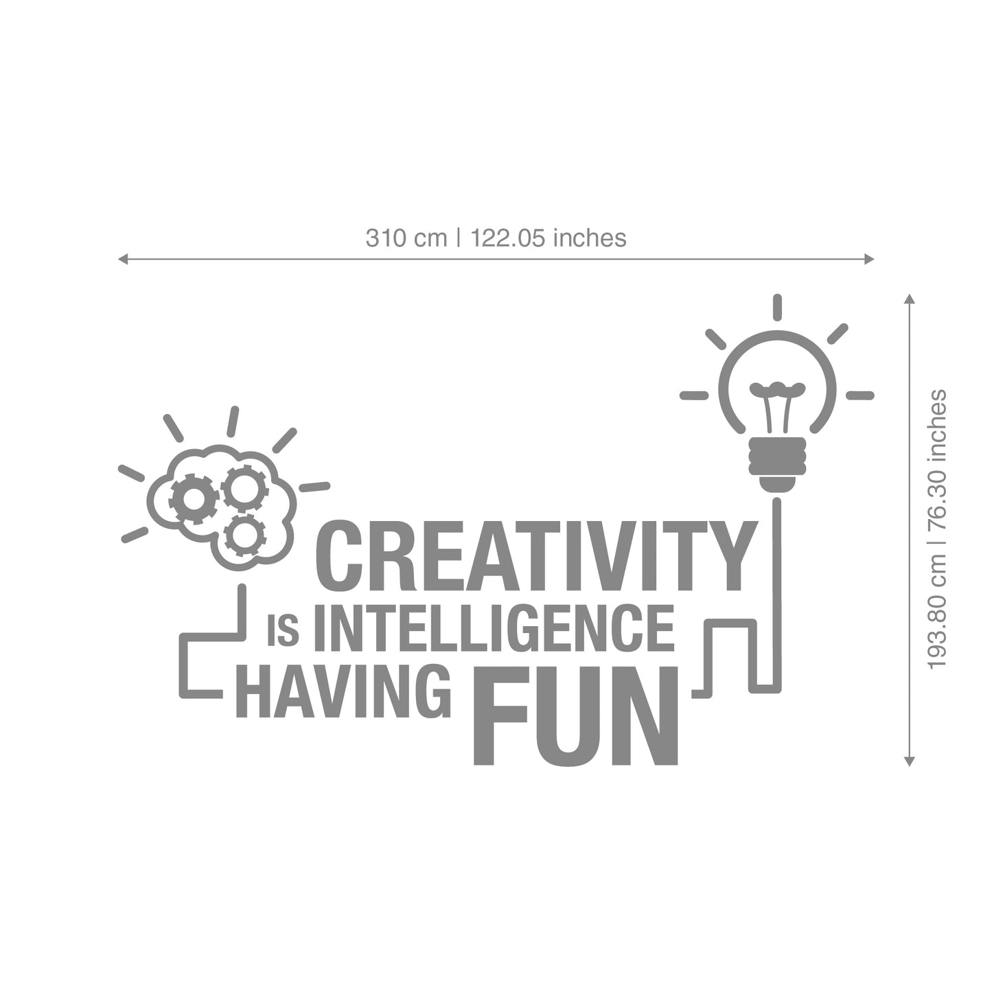Intelligence Having Fun 3D Office Wall Decor-2
