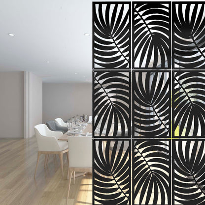 Palm Leaves Suspended Room Divider-2
