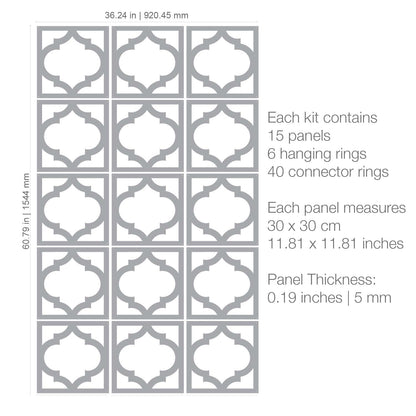 Aljezur Suspended Room Divider-2