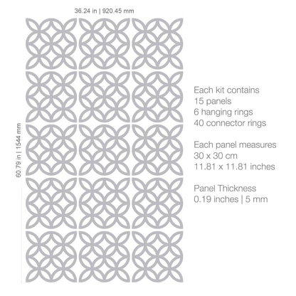 Barcelos Suspended Room Divider-3