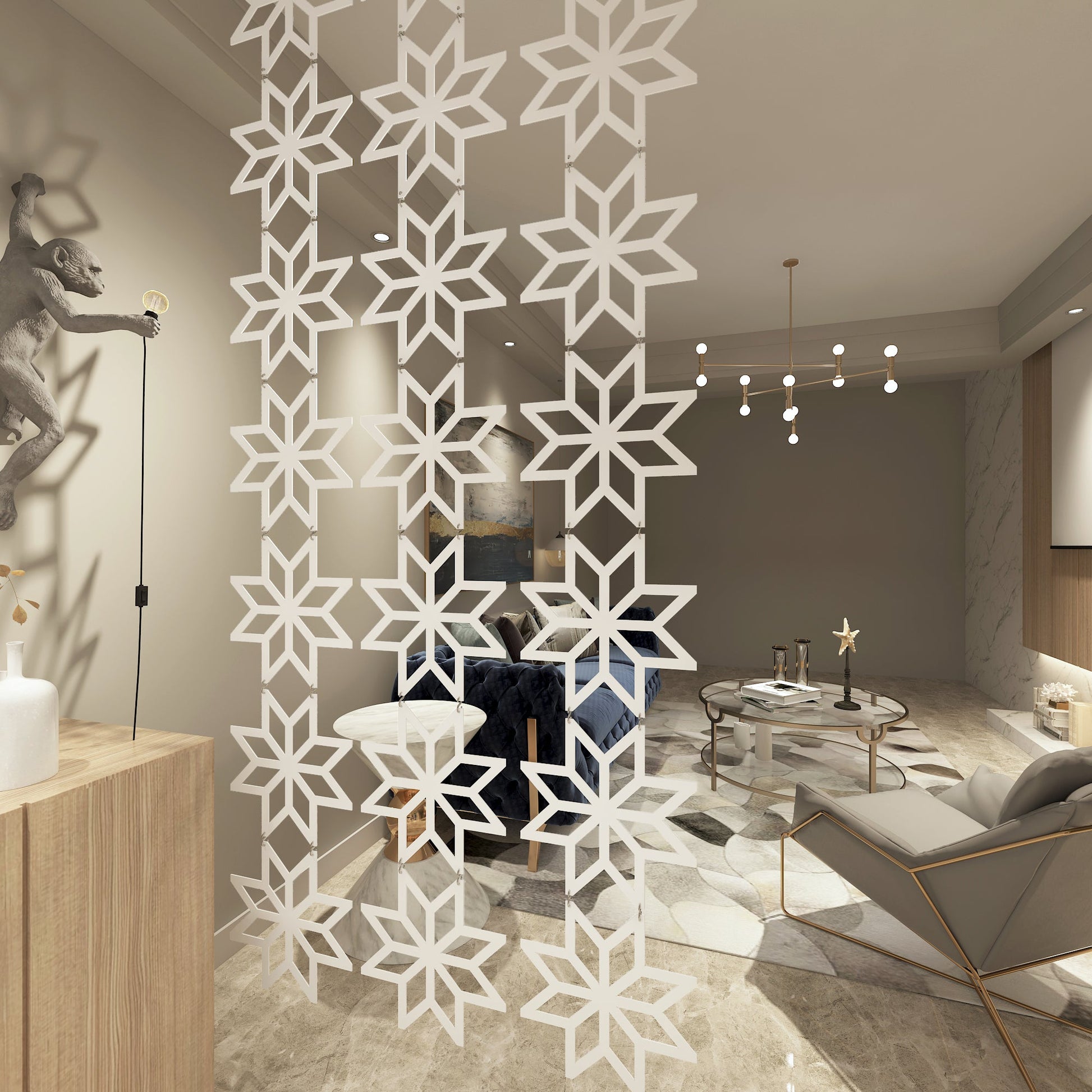 Elvas Suspended Room Divider-1