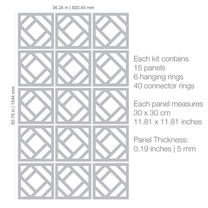 Moura Suspended Room Divider-2
