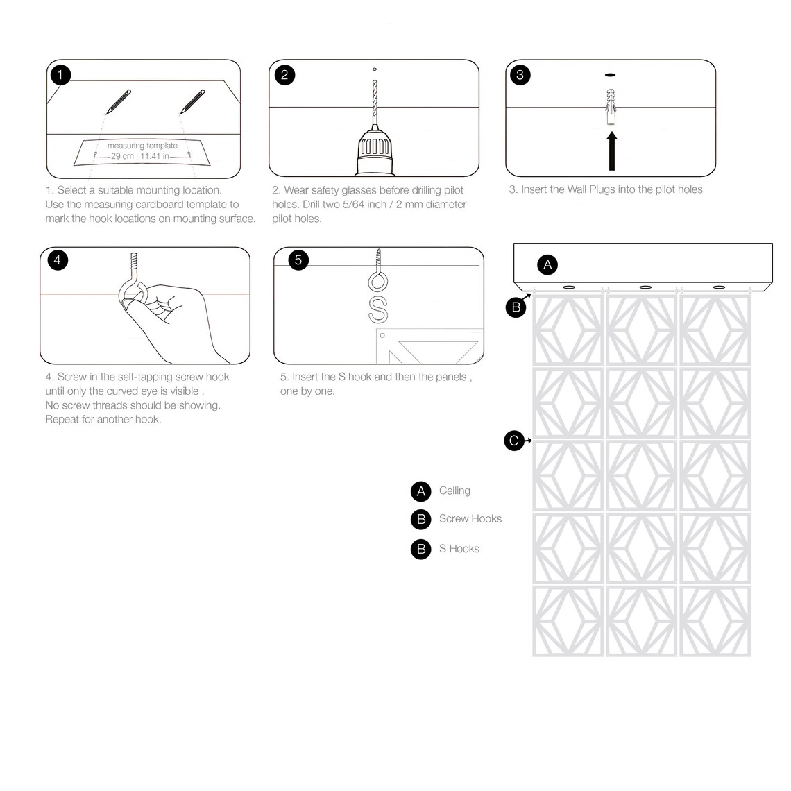 Portalegre Suspended Room Divider-3
