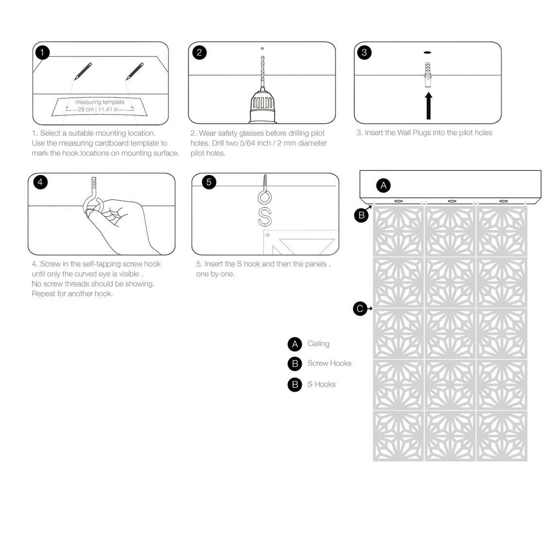 Sagres Suspended Room Divider-3