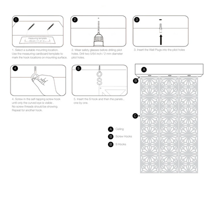 Sagres Suspended Room Divider-3