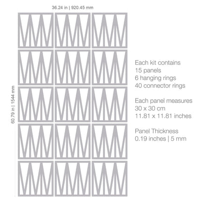Vila Real Suspended Room Divider-2