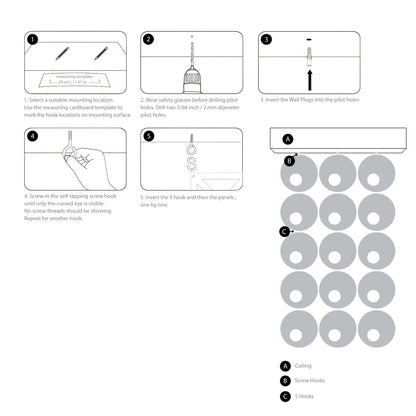 Corvo Island Suspended Room Divider-4