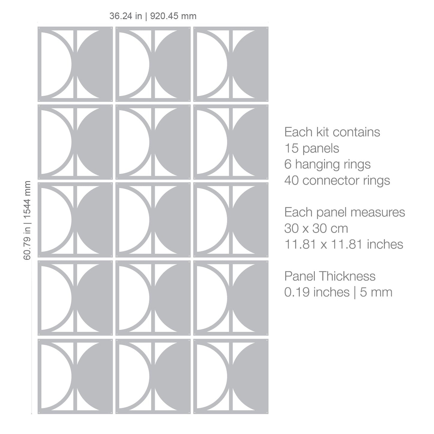 Ovar Suspended Room Divider-3