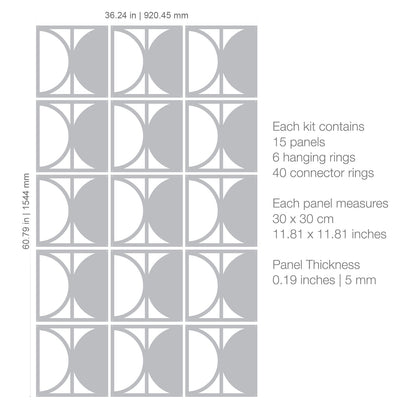 Ovar Suspended Room Divider-3