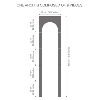 3D Wall Arches-3