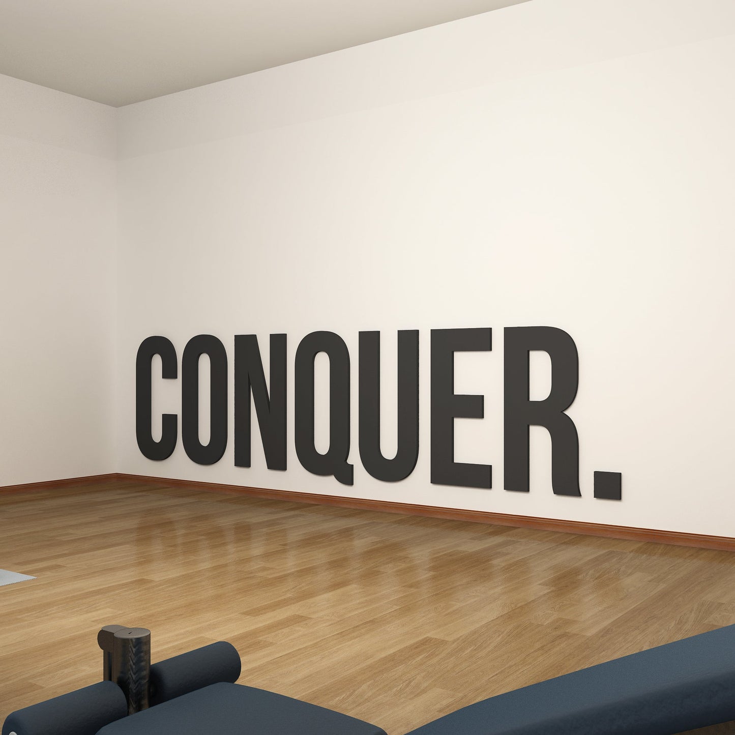 Conquer 3D Training Room Decor-1