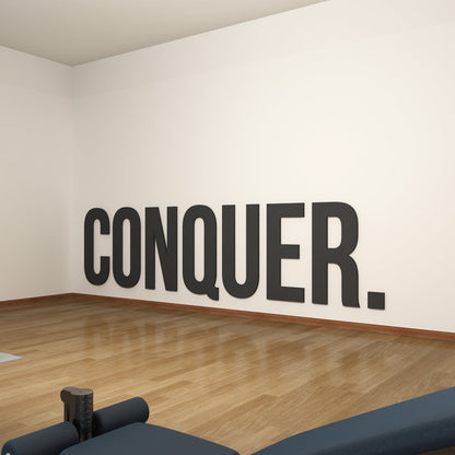Conquer 3D Training Room Decor-1