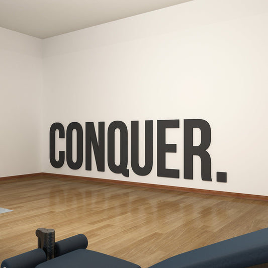 Conquer 3D Training Room Decor-1