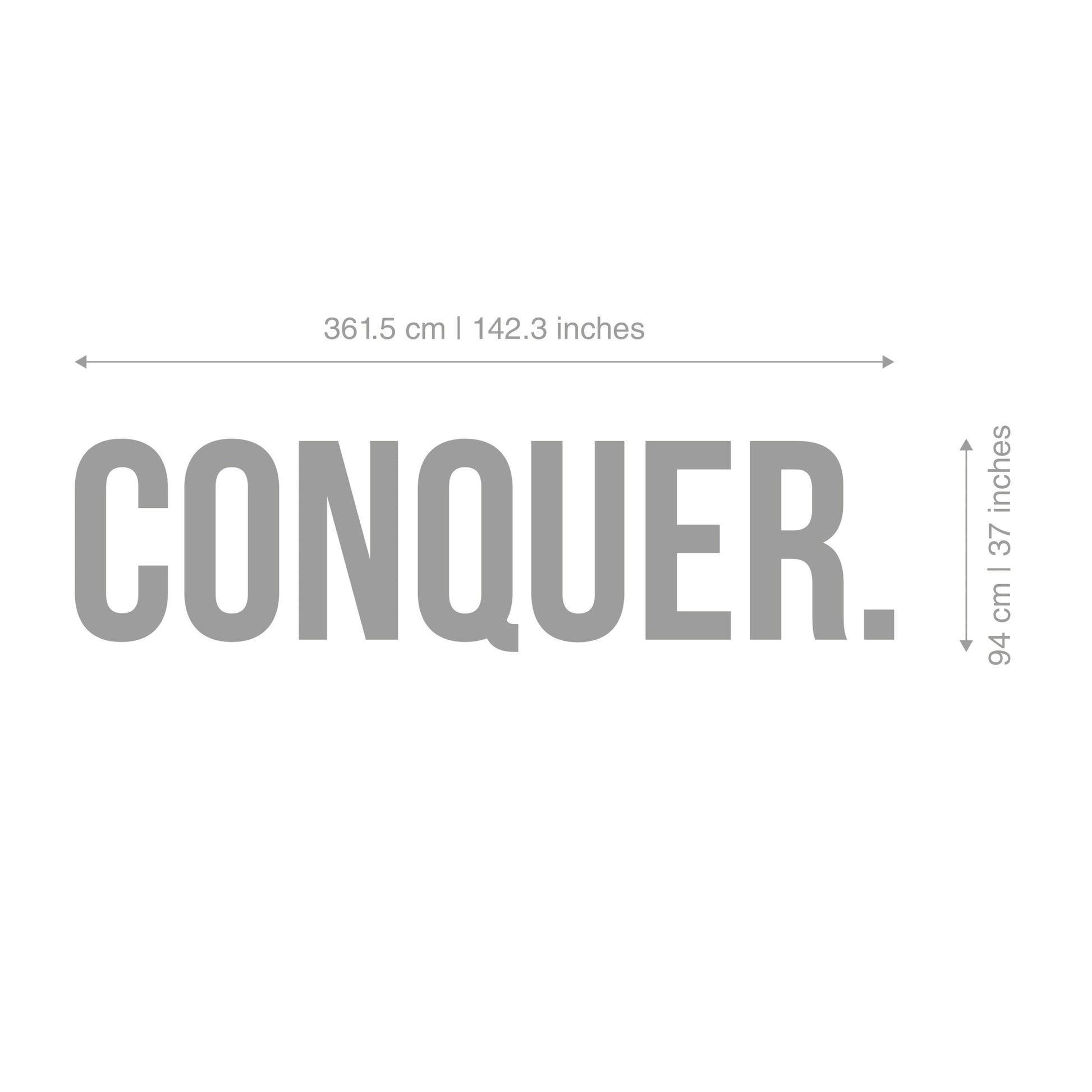 Conquer 3D Training Room Decor-3