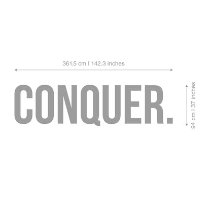Conquer 3D Training Room Decor-3