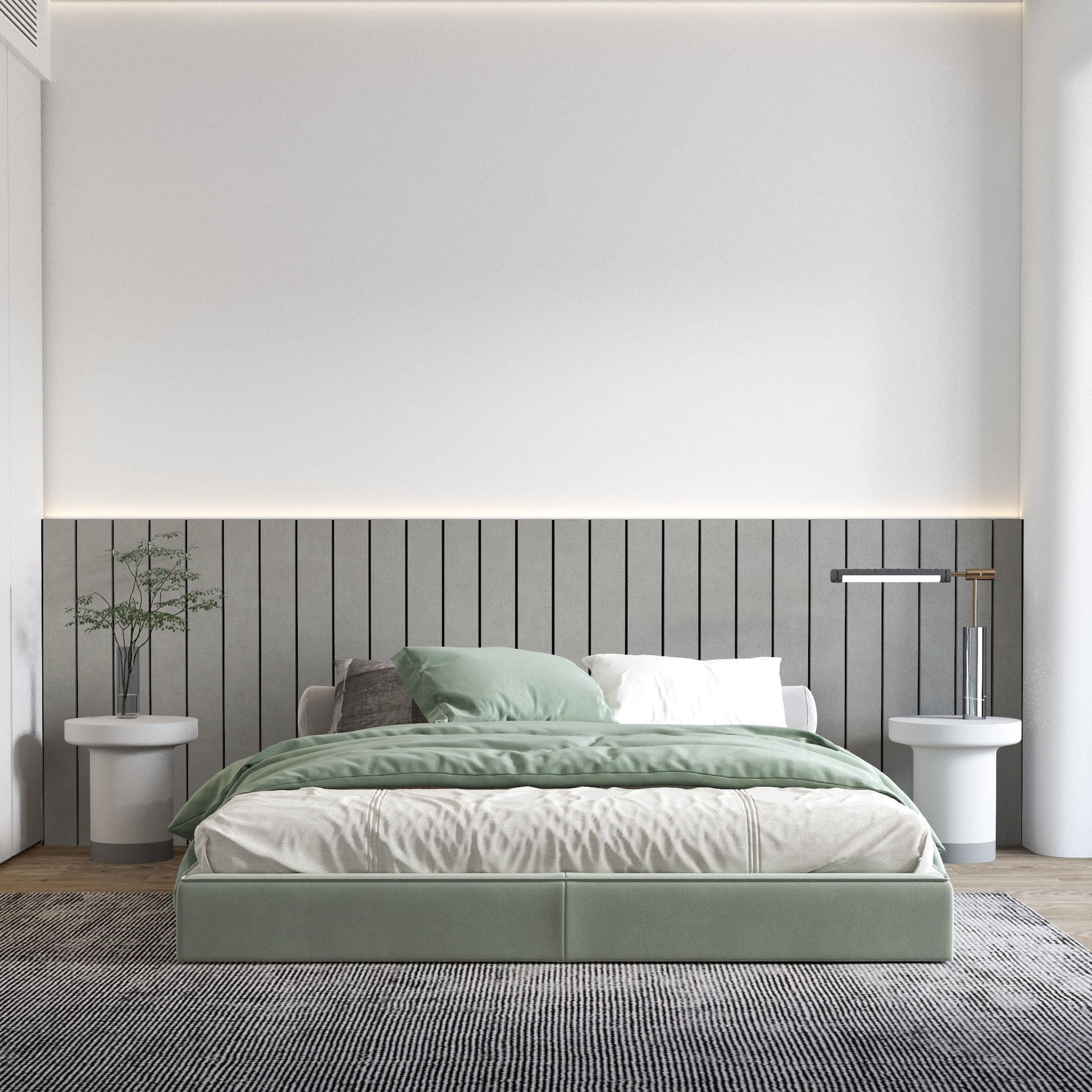 Grey Concrete Headboard-0