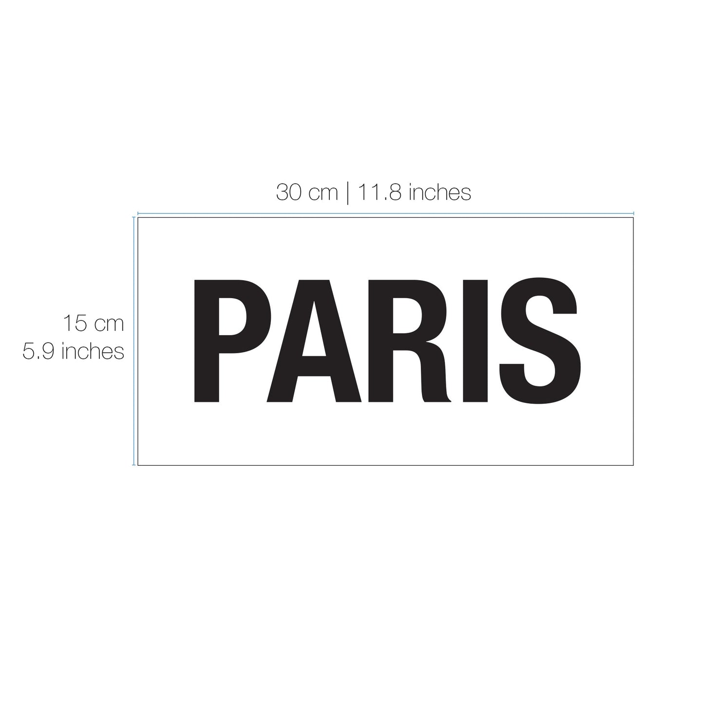City Names Office Decor 3D-4