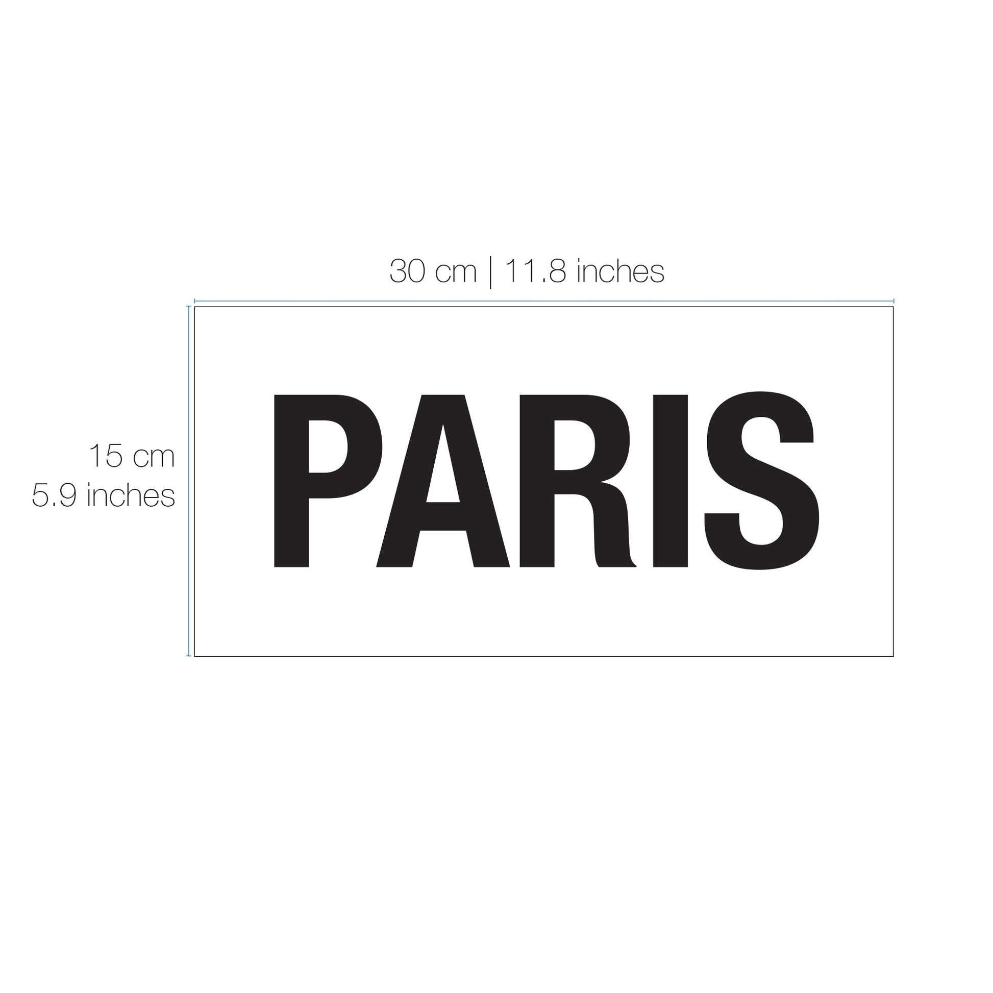City Names Office Decor 3D-4