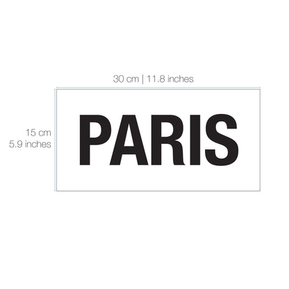 City Names Office Decor 3D-4
