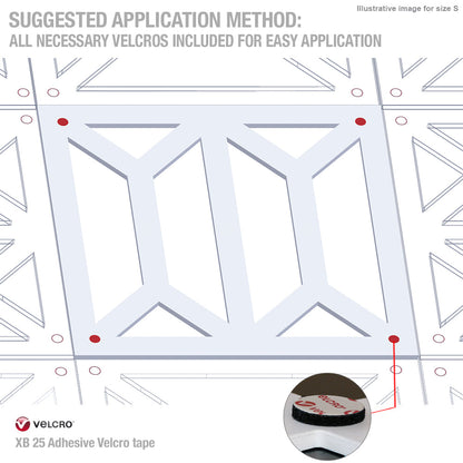 Geometric Square Pattern 3D Panels-1