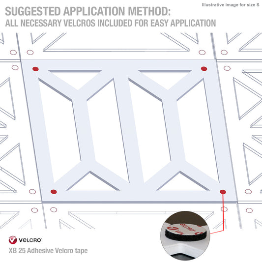 Geometric Square Pattern 3D Panels-1