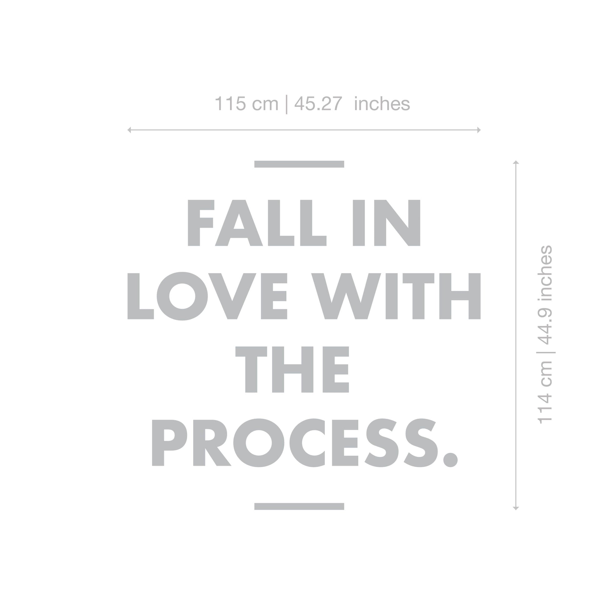 Love the Process 3D Office Wall Decoration-2