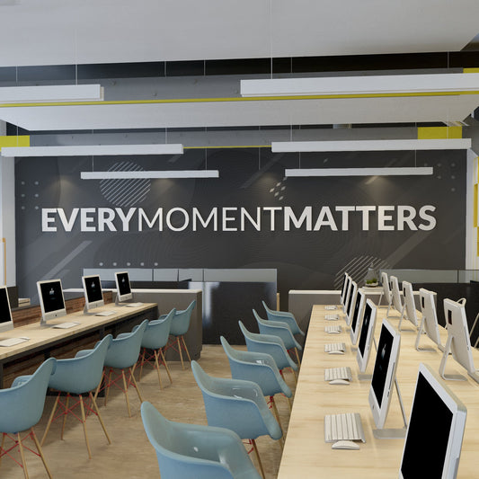 Every Moment Matters 3D Office Wall Decor-0
