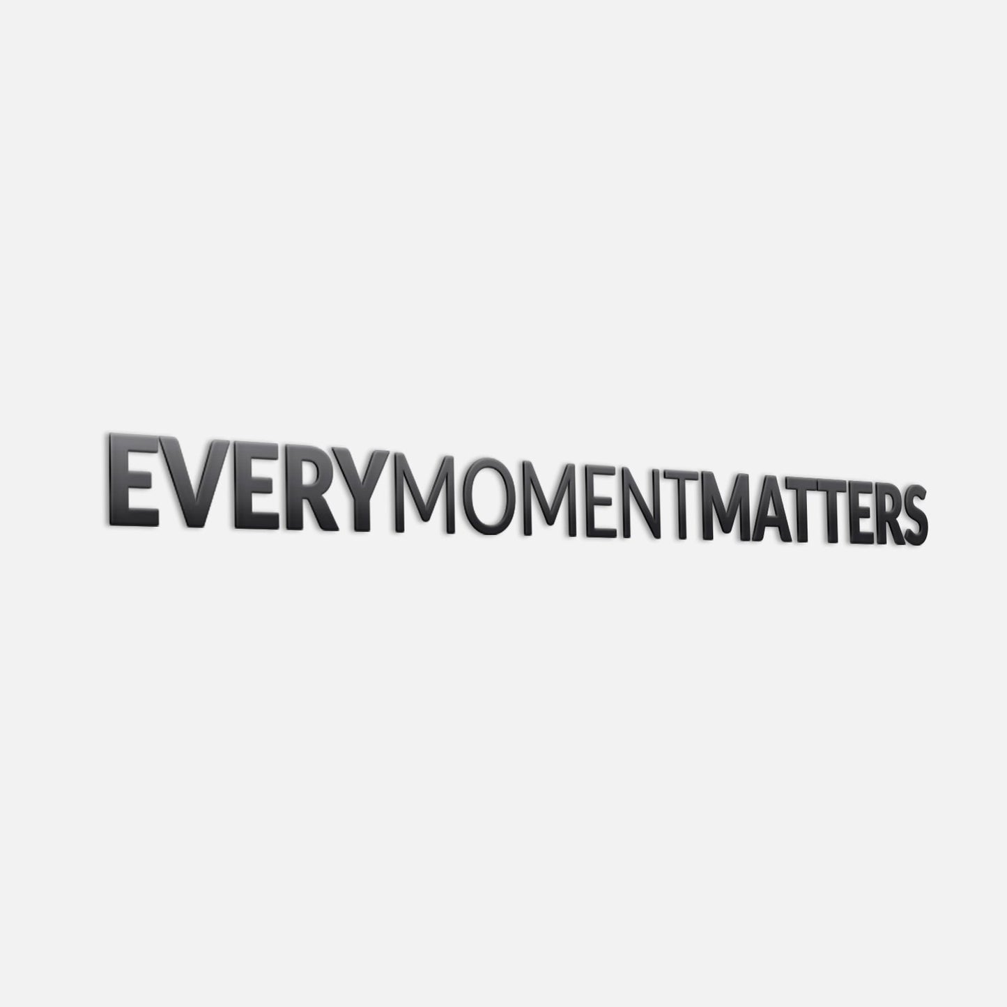 Every Moment Matters 3D Office Wall Decor-1