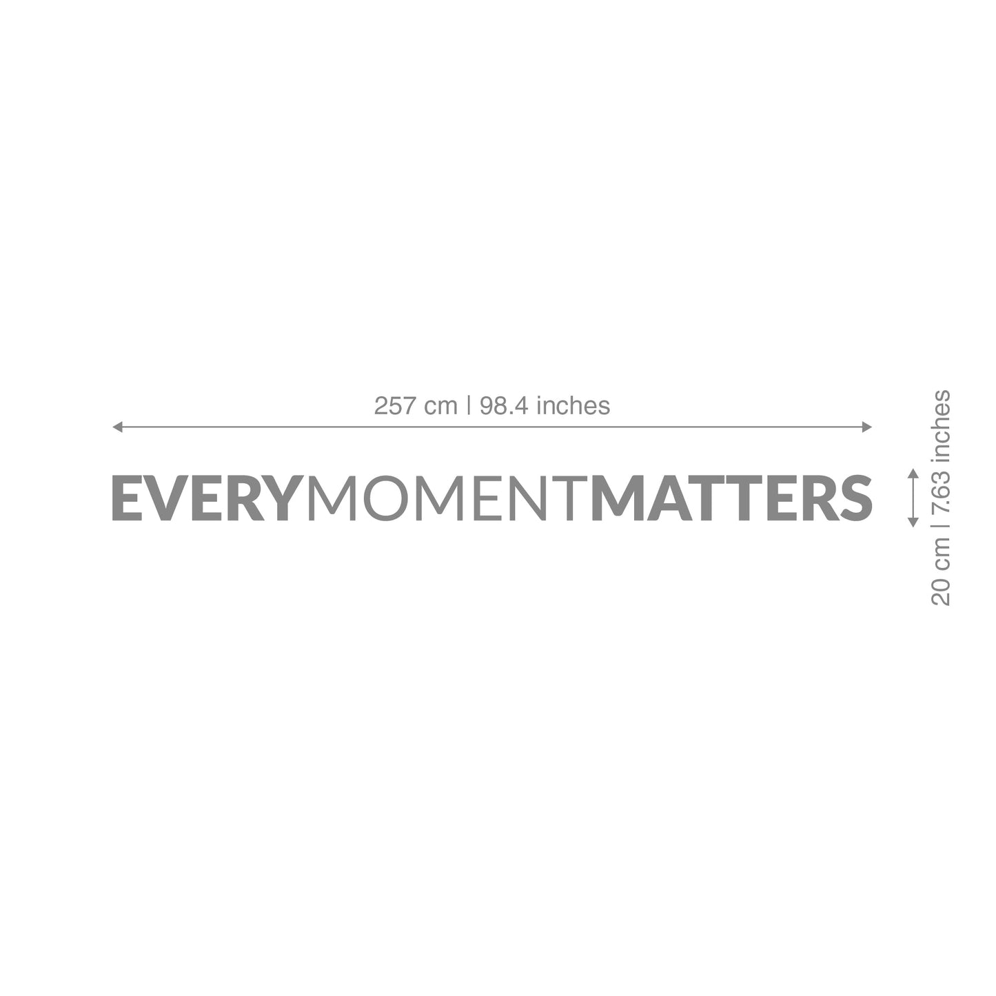 Every Moment Matters 3D Office Wall Decor-2