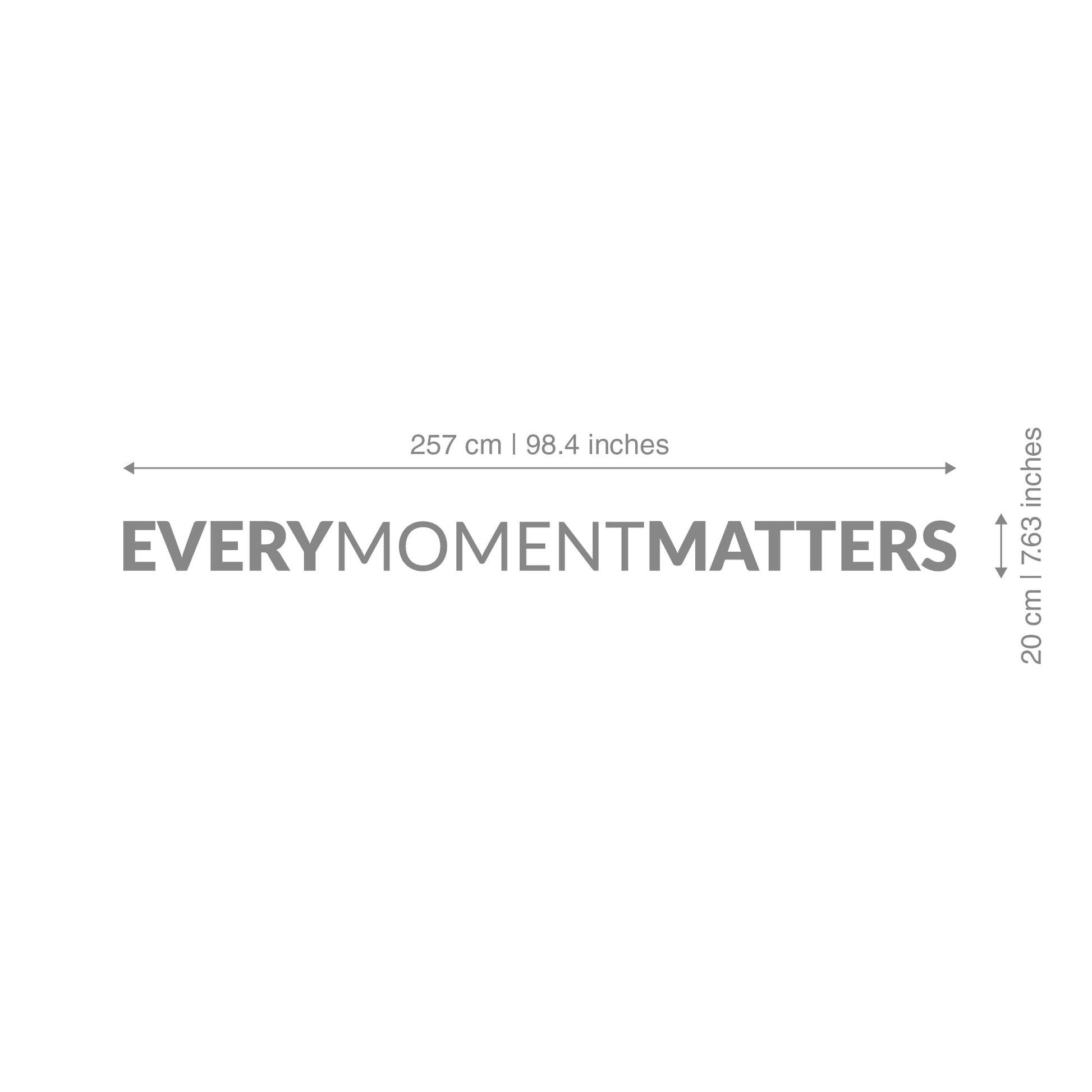 Every Moment Matters 3D Office Wall Decor-2