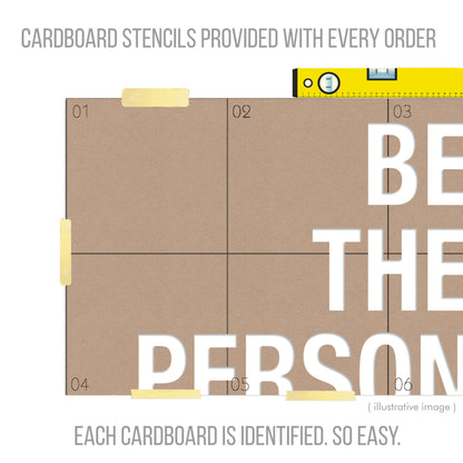 Be the Person 3D Office Wall Decor-3