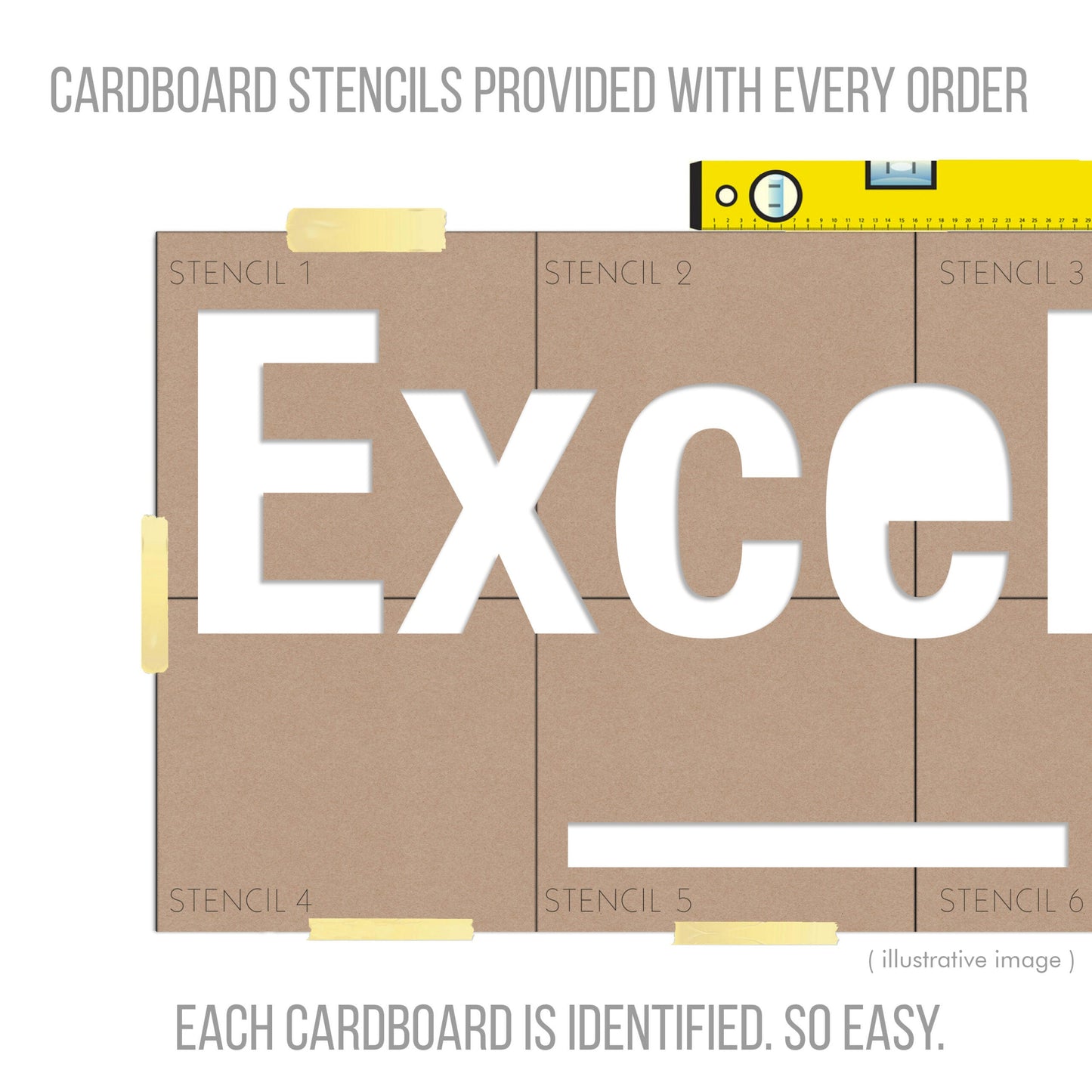 Excelence Quote 3D Office Wall Decor-3