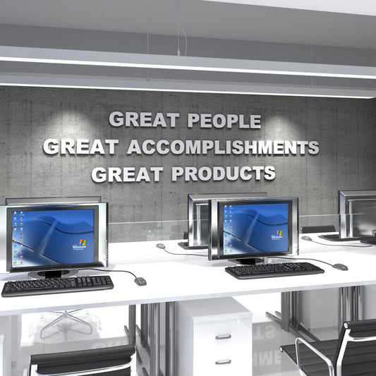 Great People, Great Accomplishments | 3D Office Decor-0